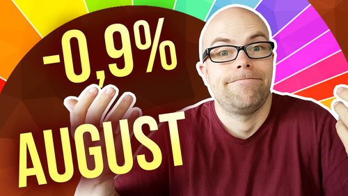 -0,9% - Portfolio-Update August 2019